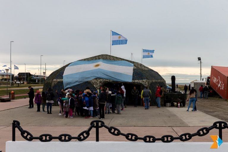 Inauguración de la Carpa de la Dignidad en Río Grande