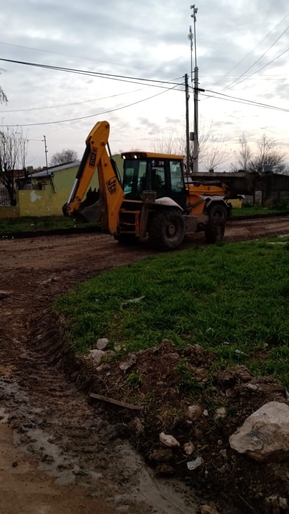 Arreglo de calles en Barrio Olimpo