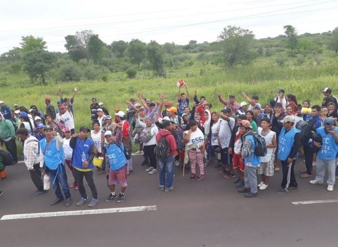 La Marcha Multisectorial llega a Resistencia. (Foto: Primera Línea)