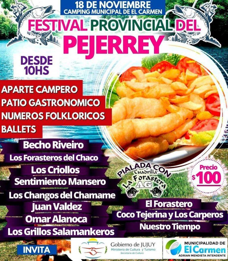 Festival del Pejerrey en El Carmen