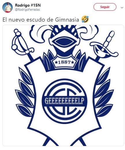 Los memes de la llegada de Maradona a Gimnasia (Foto: captura de Twitter).