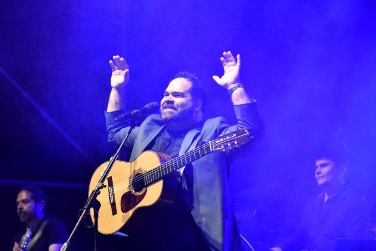 Juan Fuentes en la segunda noche (Serenata a Cafayate 2020)