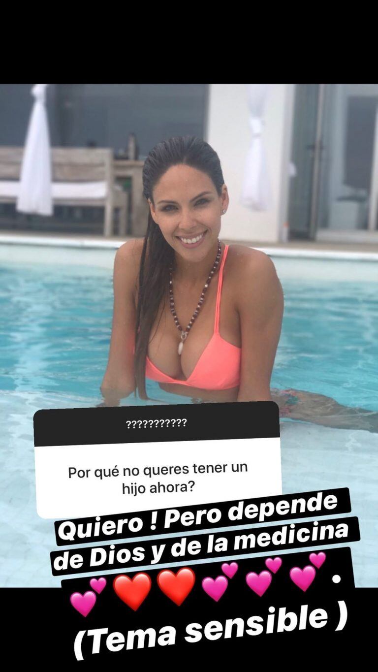 Barby Franco no puede ser mamá