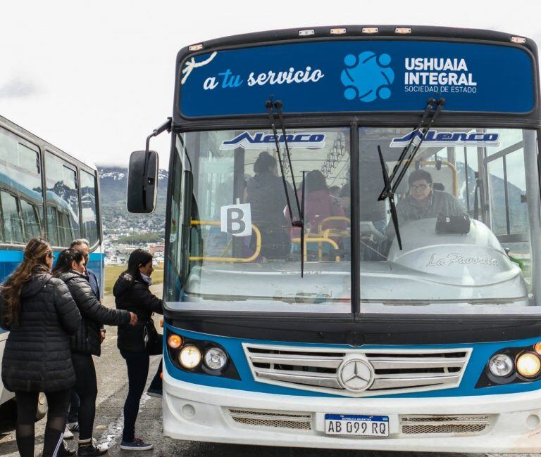 Colectivos en Ushuaia