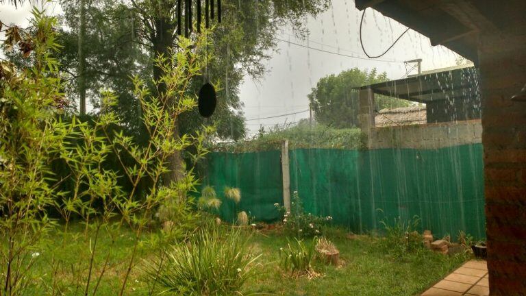 La lluvia en Unquillo