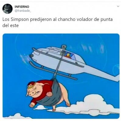 Los memes del "cordero volador" (Foto: captura Twitter)