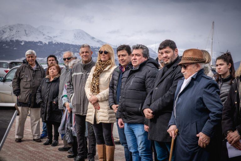 Se inauguró en Ushuaia la plaza Croacia