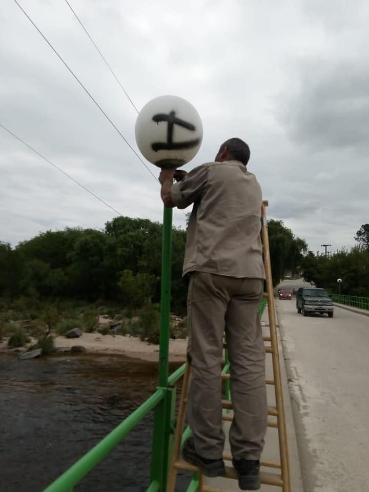 Vandalismo en San Antonio