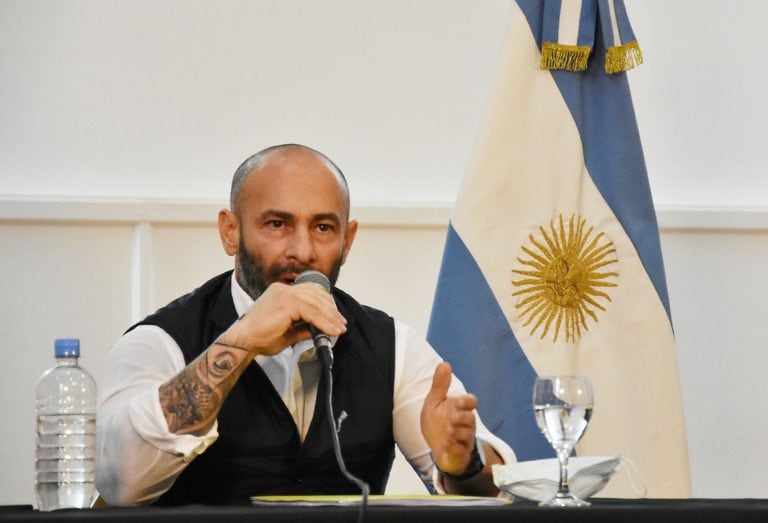 Federico Massoni, ministro de Seguridad.