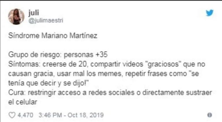 Mariano Martínez generó todo tipo de reacciones en las redes sociales por una serie de videos que compartió en Tik Tok.