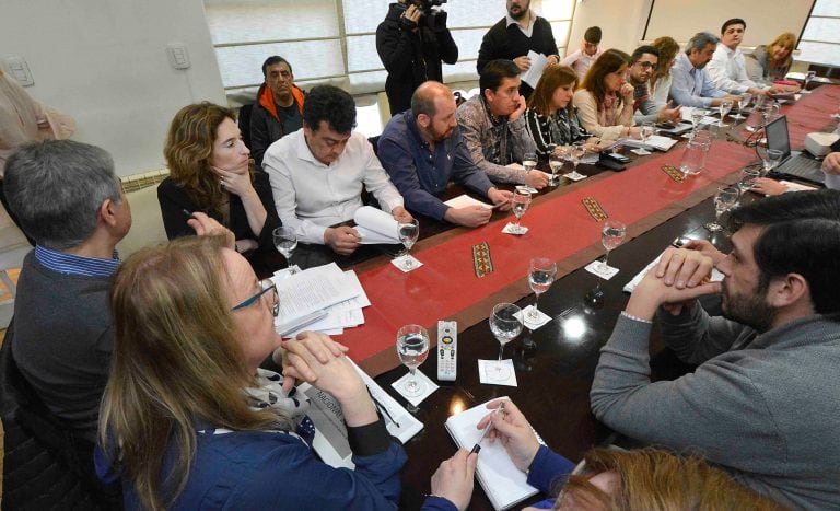 reunión intendentes por presupuesto 2019