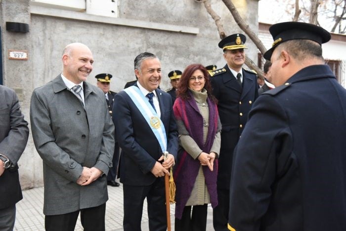 La Banda de la Policía ofreció un repertorio de clásicos del tango argentino. (Prensa de Gobierno)