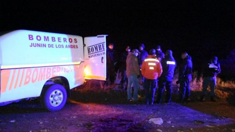 Apareció sin vida el cuerpo de un hombre en Junín de Los Andes. Cortesía Imneuquén.