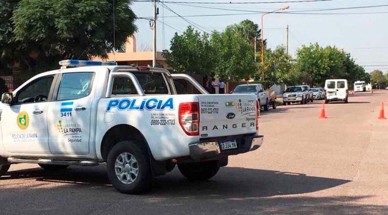 La Peugeot Boxer terminó a unos 100 metros del lugar del siniestro (Maracó Digital)