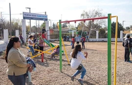 Inauguración de la nueva sede del Club Colón, Alta Gracia.