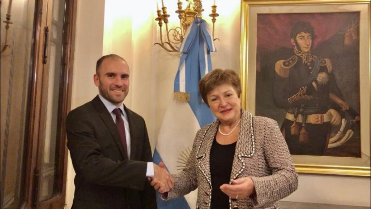 Martín Guzmán se reunió con la directora del FMI para dialogar sobre la deuda: "Mantuvimos un encuentro muy constructivo"