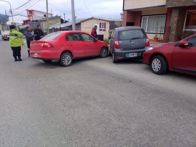 Accidente de tránsito en Ushuaia