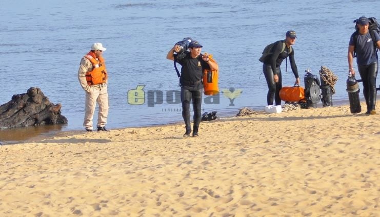 Hallaron el cuerpo del joven que se ahogó en playa Arazaty. (Foto: Diario Época)