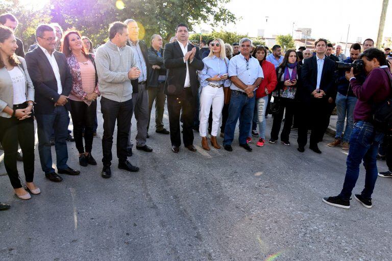 Ramón Mestre inauguró la obra de cloacas más grande de barrio Empalme y Ampliación Empalme.