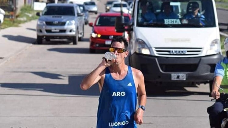 Ya corrió dos maratones después de la enfermedad (Infobae).