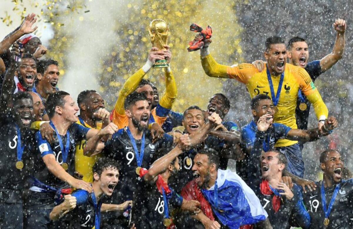Francia goleó 4-2 a Croacia se consagró campeón en Rusia 2018