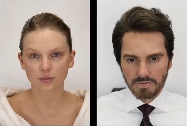 La transformación de Taylor Swift. (YT)