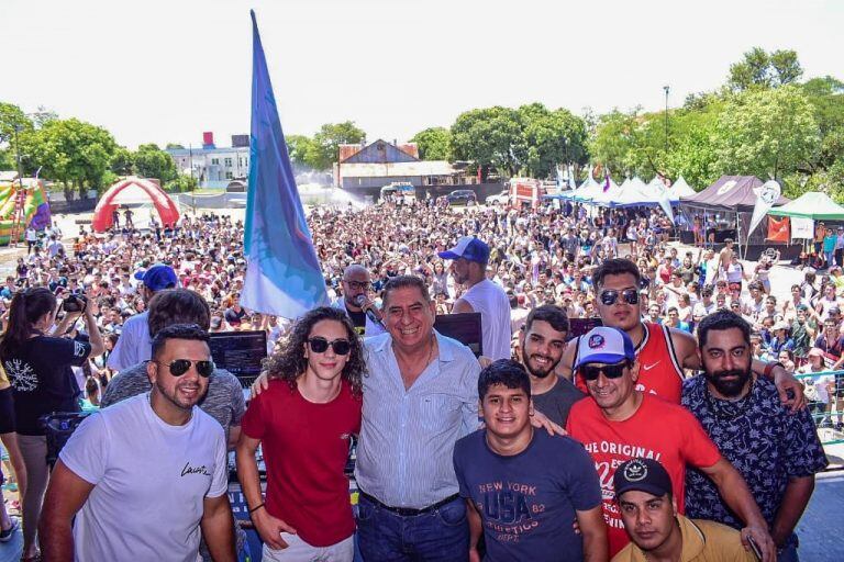 El intendente Jorge Jofré participó de los festejos