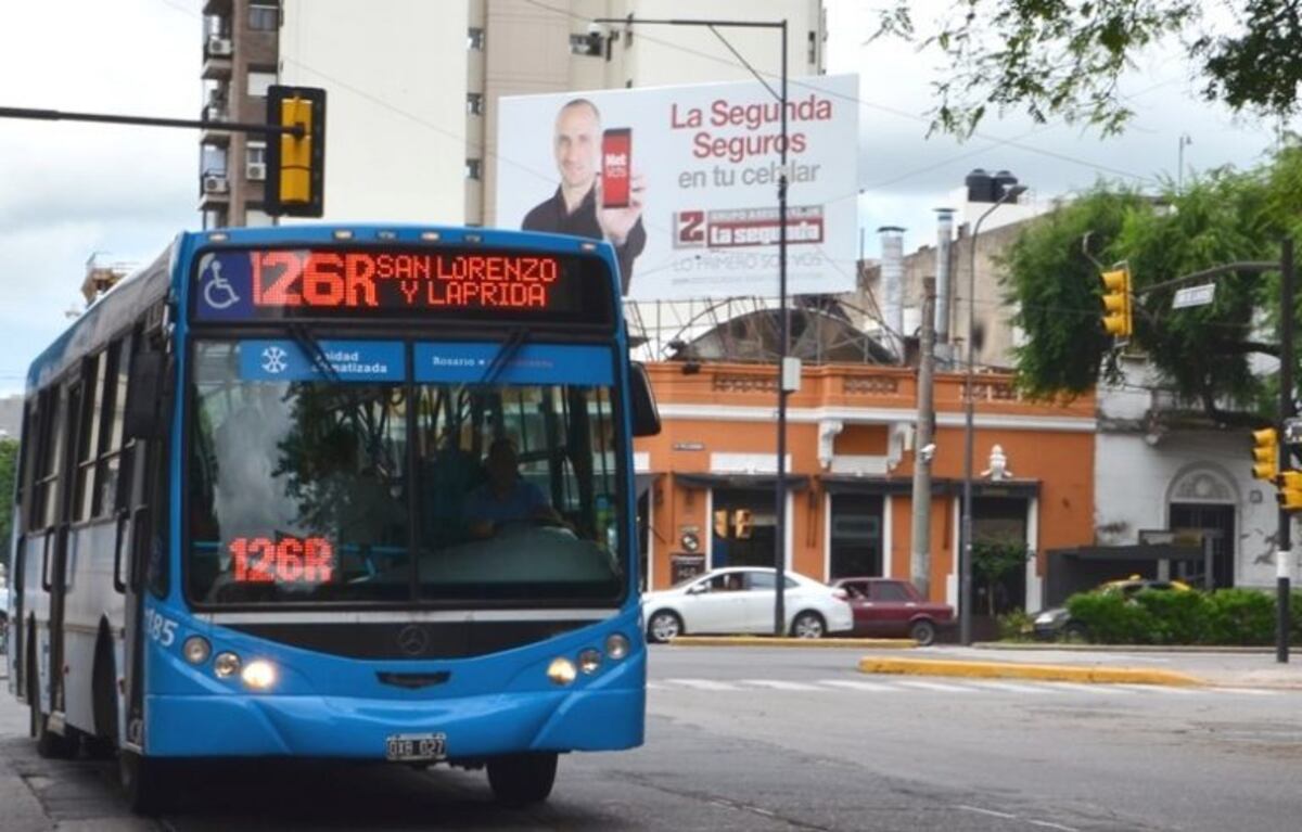 Paro parcial de colectivos en Rosario desde este miércoles