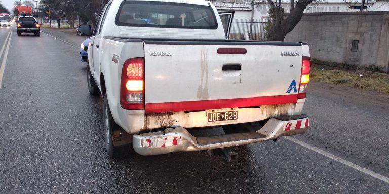 Accidente en cadena en Colonia Caroya (Policía)