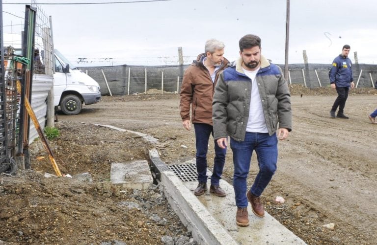 Frigerio recorrió Río Grande y Ushuaia.