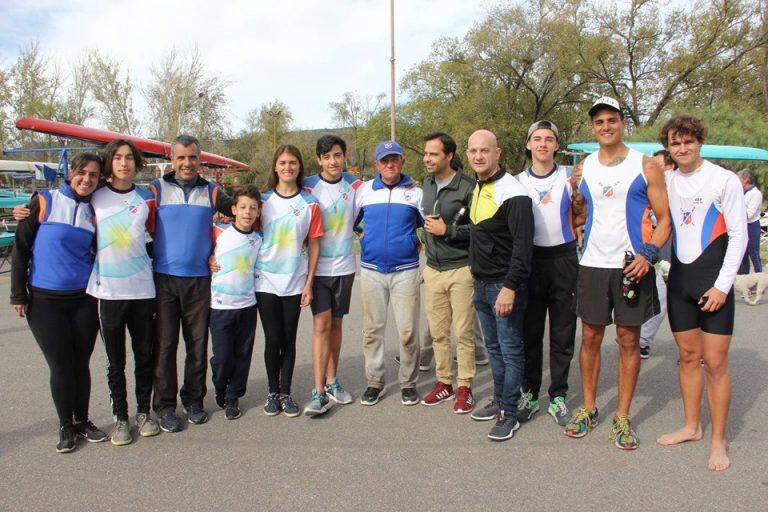 Gran regata de Remo en Carlos Paz