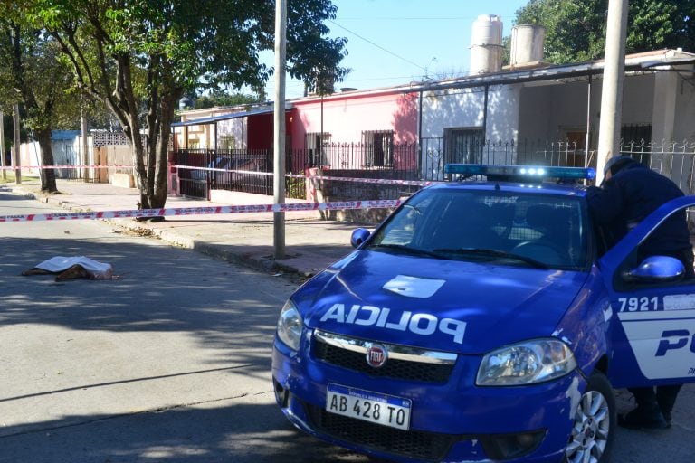 ​La Policía sacrificó al animal a raíz de su incontrolable ferocidad (La Voz)