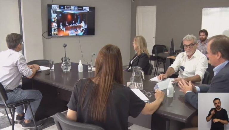 Gustavo Bordet participó de la reunión online del Consejo Federal de Salud encabezada por Gines González García