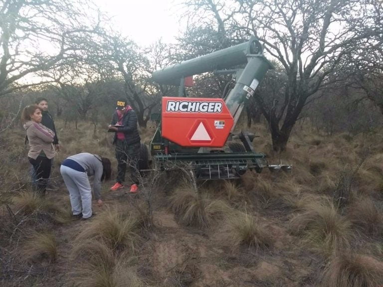 Robaron una maquina agrícola de 600 mil pesos