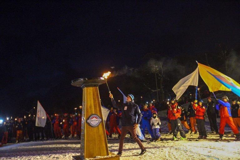 Inauguración de la temporada 2018 invernal en el Cerro Castor