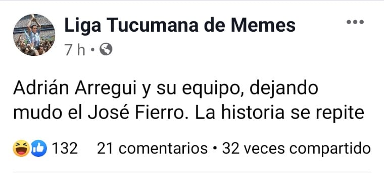 Cargadas en las redes sociales de los hinchas de San Martín de Tucumán por la eliminación de Atlético.