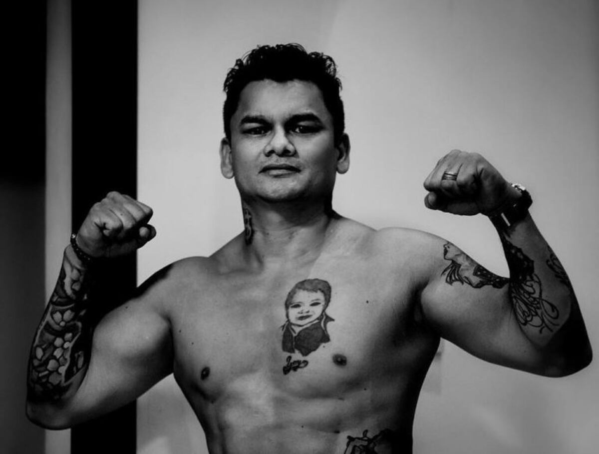 El "Chino" Maidana le ganó por nocaut a la cuarentena y lució su nuevo físico