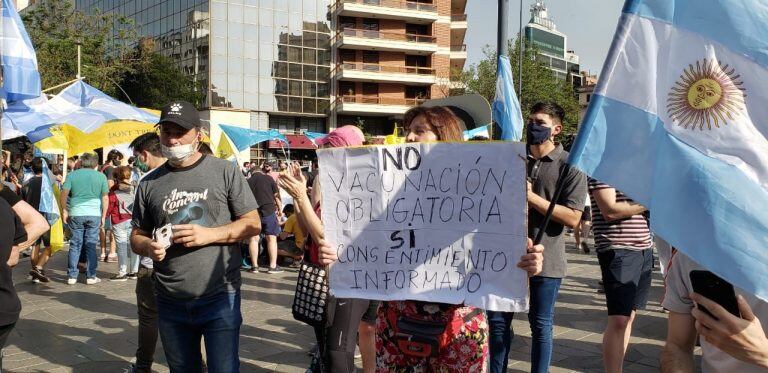 Nuevo banderazo contra el Gobierno nacional en Córdoba.  (Foto: Javier Ferreyra)