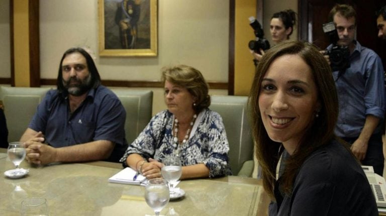 María Eugenia Vidal: “Prefiero discutir y a veces hasta no ponerme de acuerdo con un dirigente gremial, pero lo que yo le digo a la gente que le voy a pagar, se lo pago".