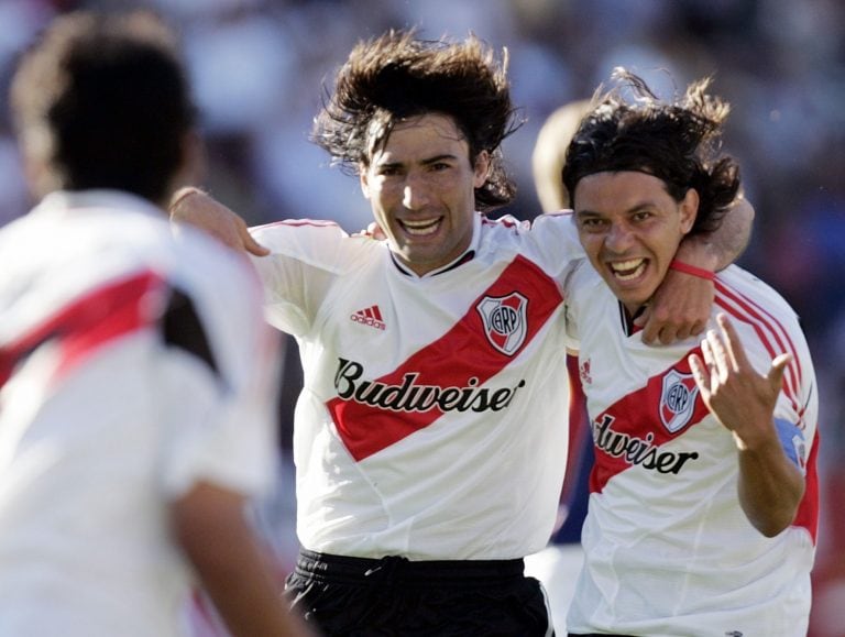 Gallardo y Farías, en River.