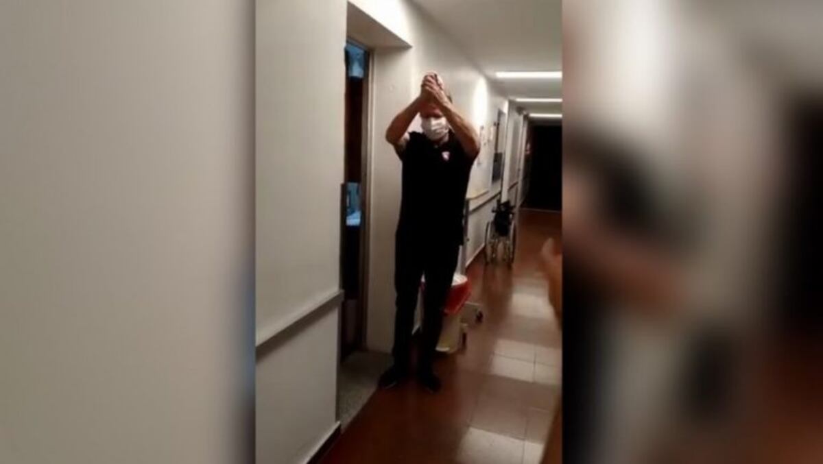 Video: empresario de Villa Mercedes venció al Covid-19 y recibió el alta