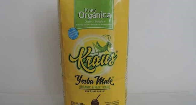 Yerba Mate Orgánica marca Kraus