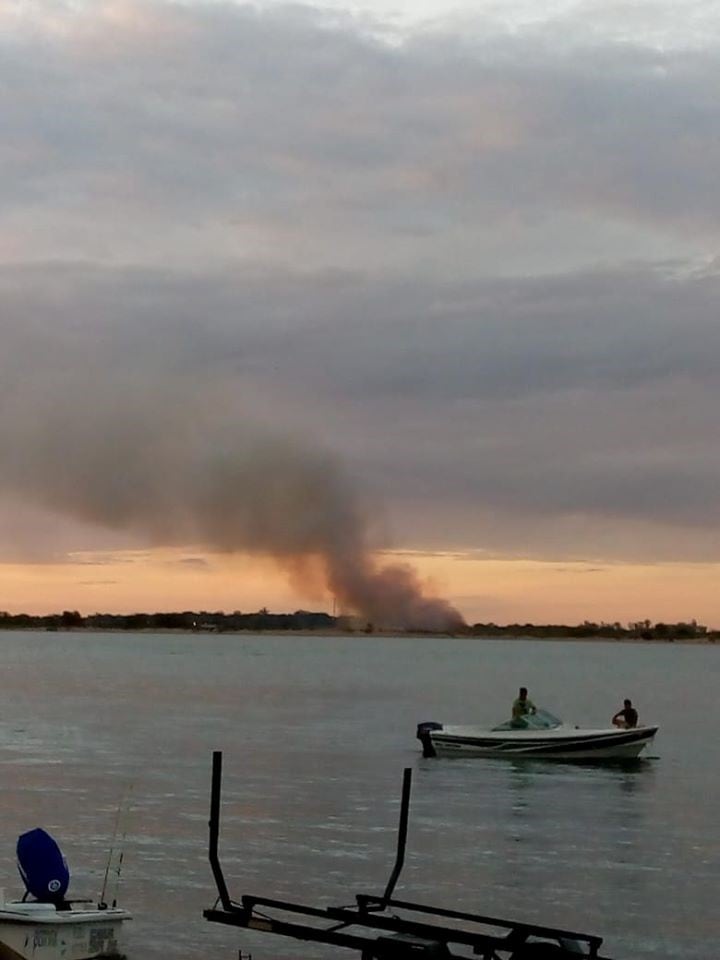 Incendio en Paso de la Patria (Facebook)