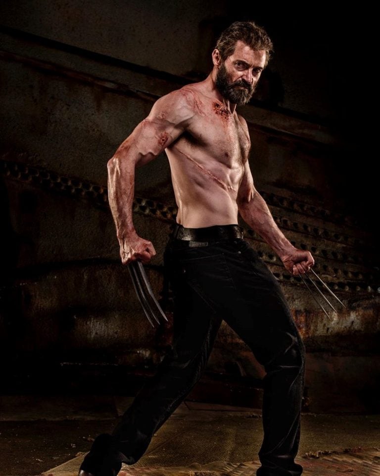 Hugh Jackman recordó a Wolverine con fotos que se volvieron furor en las redes