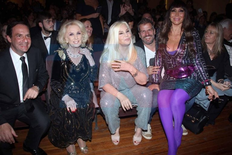 Mirtha Legrand, Moria Casán y Susana Giménez, juntas (Foto: TN)