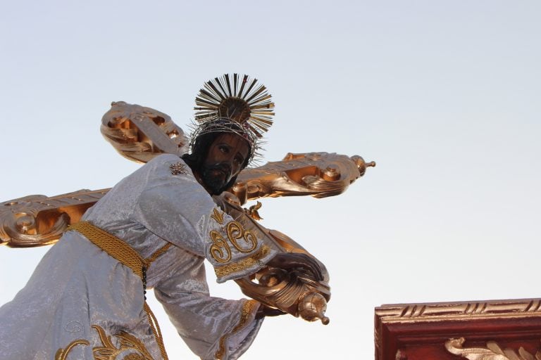 La procesión de Jesús de Nazareno en Guatemala. (Foto: DPA)