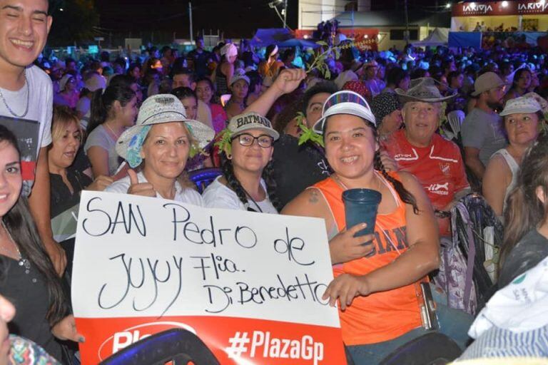 Turistas presentes en La Chaya 2019