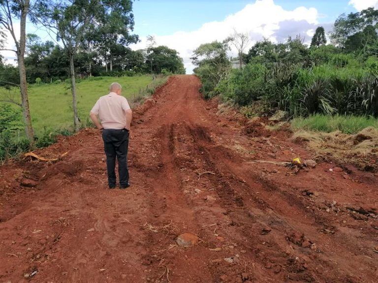 Obras en 25 de Mayo.