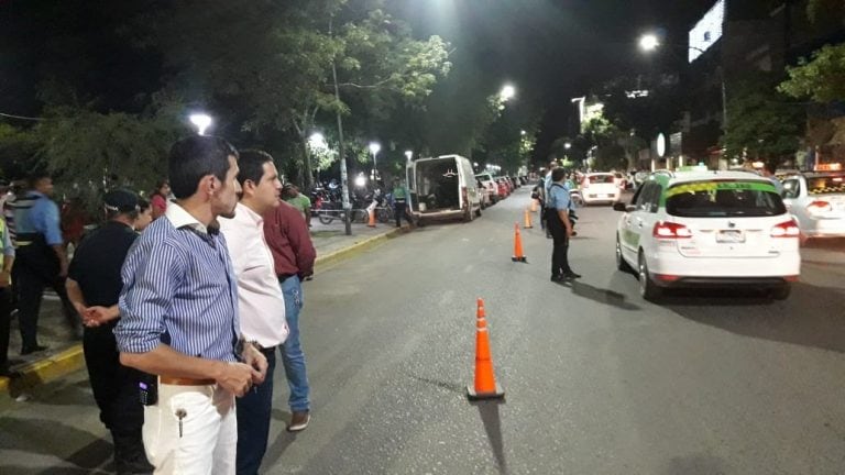 Los inspectores decidieron trasladar al corralón a 10 autos particulares, 9 de transporte público y 100 motos.