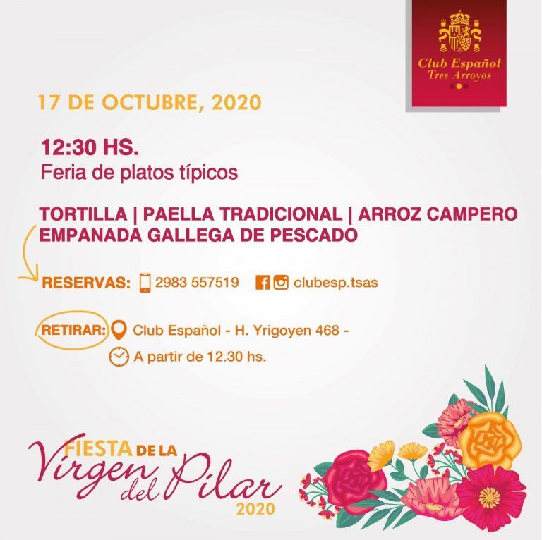 Celebración en Honor a La Virgen del Pilar